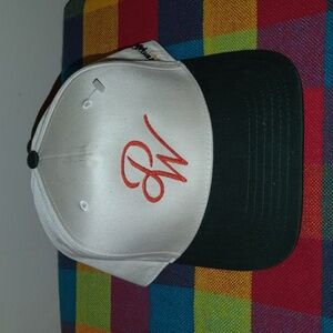 Pirate Worldwide Pirate "PW" Chain Stitch Nylon Snapback Cap Hat New